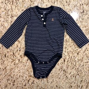 Gap striped onesie